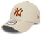 New Era Basecap NY Logo Accessoire Hut Kappe Cap New York Yankees MLB Fancap beige - One-Size
