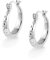 Ohrringe Silber 925 Creolen für Damen, ALEXCRAFT Silber Ohrringe Creolen Klobige Leichte Kleine Hammer Ohrringe 925 Sterling Silber Creolen Knorpel Huggie Kreolen Creolen 20mm Damen Frauen