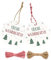 G2PLUS Weiß FROHE WEIHNACHTEN Anhänger, 100 Stück Geschenkanhänger mit Frohe Weihnachten, 6CM Papier Weihnachtsanhänger mit Schnur, Weihnachten Etiketten Anhänger für Geschenk, Weihnachten Deko