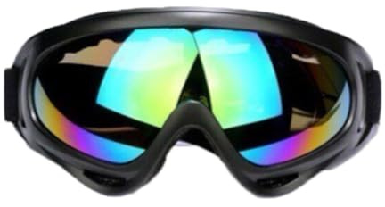 Cretassion Mehrfarbig Ski Snowboard Brille Herren Damen, UV-Schutz Goggle, Motocross Brille Helmkompatible, Anti-Fog Skibrille, Sportbrille für Skifahren Motorrad Fahrrad Skaten