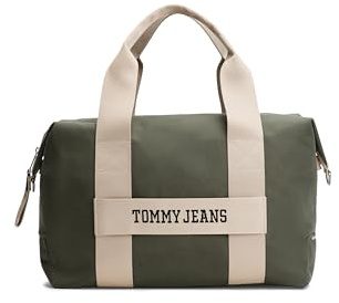 Tommy Jeans Herren Retro Cool Duffle Bag mit Gepäckgurt