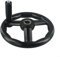 Volant de fraisage pour fraiseuse, accessoire de fraiseuse, roue manuelle à 3 rayons avec poignée rotative pour fraiseuses, tours, meuleuses, 12 x 125 mm/18 x 200 mm/2 x 100 mm/16 x 160 mm (18 x 200