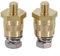M8 Battery Terminal Connector for Lithium Batteries Solid Brass Post Adapter with Easy Identification (M8 with screws)
