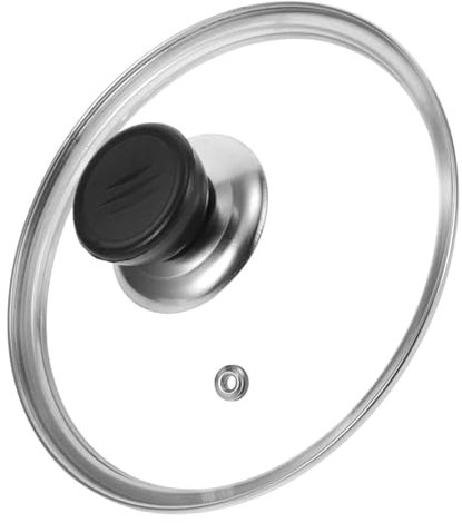 Kitchen Craft Tempered Glass Replacement Lids for Pans Pots and Casseroles Size 14cm To 32cm (30cm)