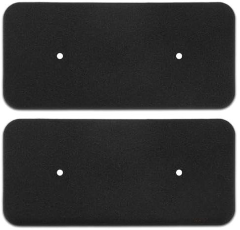 Self Spares Trocknerfilter, 2 Stück Schaumschwamm Verdampferfilter, kompatibel mit Hoover und Candy Modell 40006731, Wiederverwendbarer Ersatz für Wärmepumpe Trockner