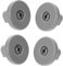 VALICLUD 4pcs Dishwasher Wheel Replacement Kit Lower Rack Pulley for Aeg Durable Stable Dishwasher Accessory Efficient Operation Easy Installation