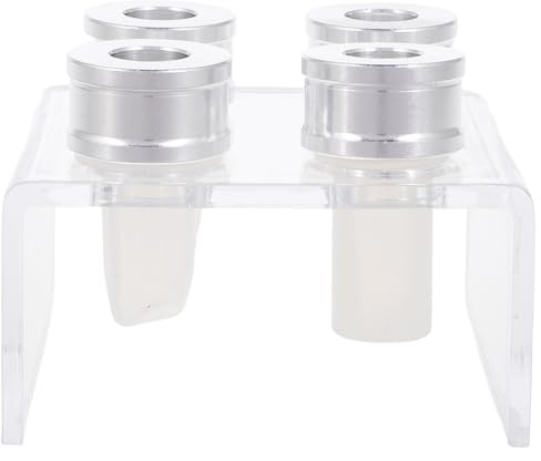 Zerodeko 4 Stück Selbstgemacht Silikon Lippenstiftform mit Halterung Lebensmittelechte Silikonform zum Lippenstift Selber Machen Wiederverwendbar für Zuhause und Schminkstudio