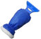 AUPROTEC Raschietto per Ghiaccio con Guanto Protettivo e Profilo Dentellato - Colore: Blu