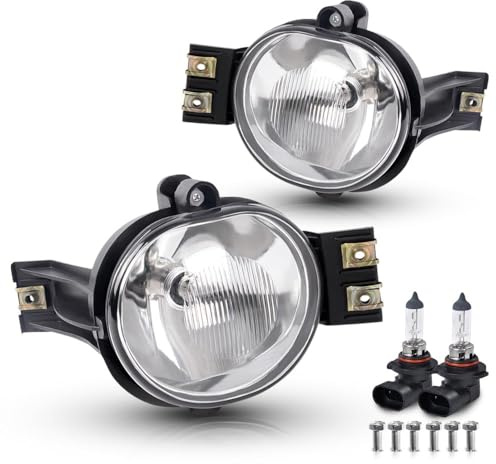 G-PLUS Front Bumper Fog Lights Fit 2002-2008 Dodge Ram 1500