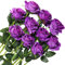 Veryhome 10 Stücke Künstliche Rosen Silk Blumen Gefälschte Flowers Braut Hochzeit Bouquet Für Hausgarten Geburtstag Party Home Wedding Dekor (Lila - Blühende Rosen)