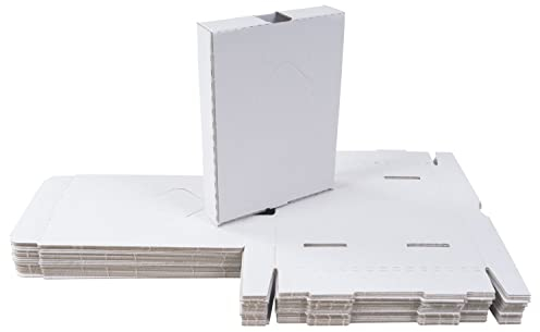 BURI 25 Kartons 185x135x35 Versandkarton Faltkarton Großbrief Pappkarton Warensendung