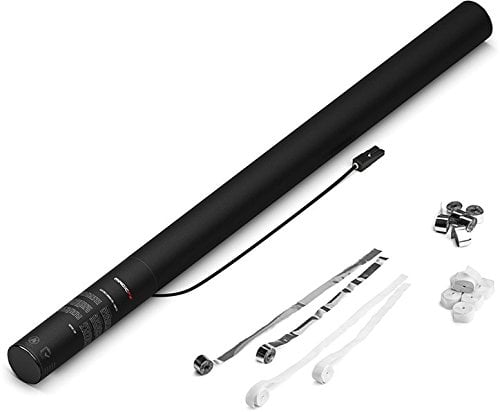 MagicFX Electric Cannon PRO Streamers White+Silver 80cm
