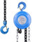 Pallit Flaschenzug 5000 kg Tragkraft CHAIN-L Kettenzug mit 2,5 m langer Stahlkette Robuster Seilzug mit 360° drehbarer Haken, Mechanischer Lastbremse und Rücklaufsperre Kettenzug Kettenflaschenzug