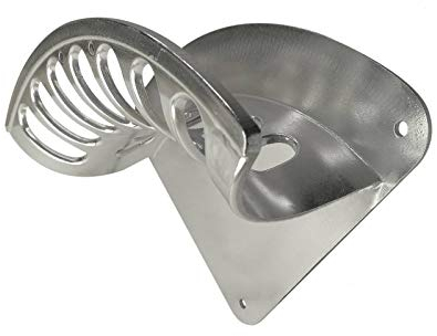 Quarzflex Wandschlauchhalter aus Aluminium/Aluguss/Schlauchhalter (M für 13 mm Schläuche)