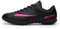 Football Boots Professional Soccer Shoes for Men Ladies and Youth Boys Girls Turf Trainers Lace Up Black