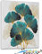 SULISO Peinture par Numero Adulte, Kit Peinture Adulte Enfant Comprend des Peintures Acryliques et des Pinceaux Sans Cadre,Ginkgo 40x50 cm