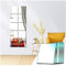 Sqinor Espejo Adhesivo Cuadrado Sin Marco Espejos Decorativos Pared Decoracion Hogar para Salon Pasillo Comedor Armrio (Molienda Normal, 15x15cm, 10 Piezas)