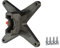 3IDEE VESA Adapter kompatibel mit Omen by HP Monitor (Omen 25 Gaming) - Monitor Halterung Adapter 75x75 mm - für Monitore ohne VESA Anschluss
