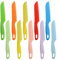 ONUPGO 10 Pieces Kids Kitchen Knife Set, Toddler’Plastic Kitchen Knife Set - Kids Safe Cooking Knives, Chef Nylon Knife/Children's Fruit Knife, Cake Knife，Bread Knife, Lettuce Knife or Salad Knife