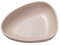 LindDNA Curve Suppenteller aus Steingut in der Farbe Sand, Maße: 22cm x 19cm x 5cm, 991431