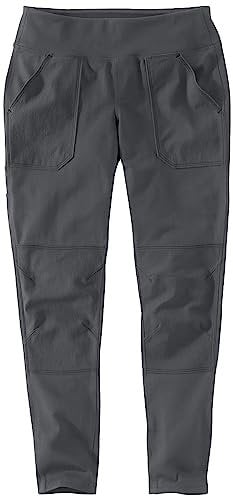 Carhartt Damen Force Lightweight (Regular and Plus Size) Leggings, Oyster Gray, M