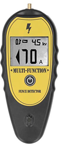 FAEG Electric Fence Tester,Portable Digital Fence Voltage Tester, Electric Fence Fault Finder with LCD Display, 200 to 15000V Cordless Fence Detector Electric Fence Accessories for Livestock Farms