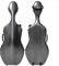 HDYNUZ Custodia Rigida per Violoncello 4/4 Custodia Rigida in Fibra di Carbonio Custodia Rigida per Violoncello Leggero da 3,3 kg (Color : Dark Gray)