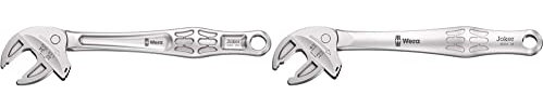 Wera '05020102001 6004 Joker XXL Self-Setting Spanner, 24-32 mm (15/16-1 1/4) & '05020103001 6004 Joker M Self-Setting Spanner, 13-16 mm (1/2-5/8“)