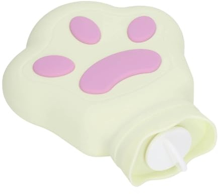 Wärmbeutel, Süße Bärentatze, Silikon, Heizung, Wärmflasche für den Winter, Warme Versorgung (Hellgelb)