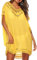 Baynetin Robe de Plage Femme Ete- Bikini Cover Up - Poncho de Plage Maillot De Bain Chemisier Pareo Femme Plage Bikini Dentelle au Crochet Cache-Maillots (Jaune)