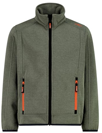 CMP - Kinderjacke, Öl grün-orange, 104