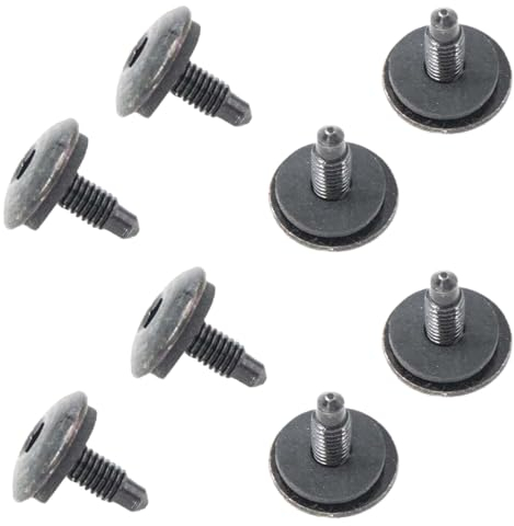 CANJPTON 8 Stück Dachabdeckungsschrauben Abdeckschrauben mit Dichtung Kompatibel mit Audi VW Transporter T5 T6 WHT006148