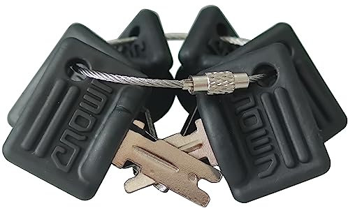 GAOHOU 6PCS Llave de Encendido de Carretilla elevadora Compatible para Crown 107151-002 Clark Daewoo Hyster Gradall JLG Cat Pollak Skytrak Yale Eléctrica Transpaleta Tractor Remolque Apilador