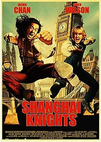 Poster Jackie Chan China Kung Fu Filmstar Vintage Poster Porträt Bilder Leinwand Malerei Poster Und Drucke Wohnkultur 50X70Cm Kein Rahmen