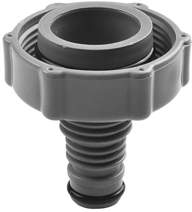 Generic Vanne de vidange de piscine, connecteur de cadre de piscine robuste, adaptateur de drainage de l'eau efficace, plastique standard, piscine hors sol