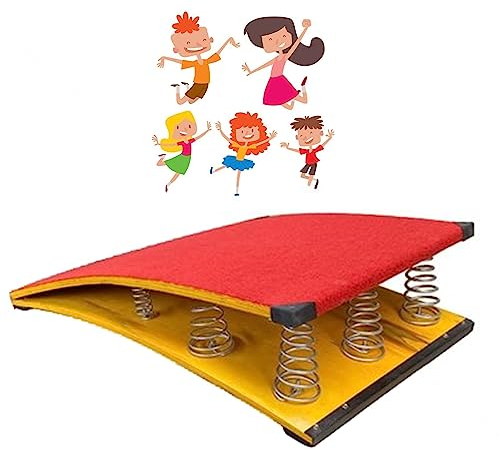 DSeenLeap Gebogene Sprungbrettausrüstung, für Zuhause/Fitnessstudio/Fitnesskurs/Übungs-Hindernisparcours, für Kinder oder Erwachsene (50 x 80 x 20 cm)