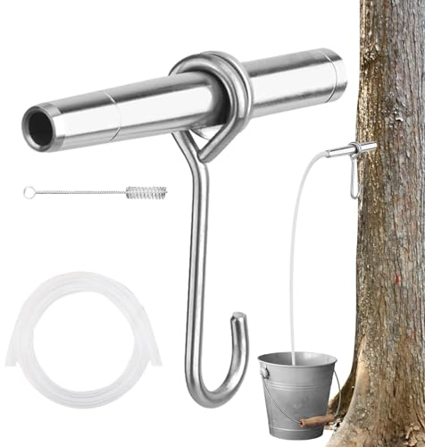 ulapithi Ahornsirup-Zapfhähne, Ahornsirup-Haken, Ahornsirup Zapfset, Ahornsirup-Zapfset, Ahornsirup Zapfhähne, Ahornsirup-Lieferungen, Ahornsirup Saftbaum Zapfhahn, Wiederverwendbare Baumwasserhähne