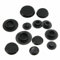10PCS Black Hex Socket Allen Bolt Screw Nut Hexagon Head Cover Cap Protector (M8)