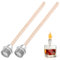 UKOFEW 2 Stück Katalytische Lampe Ersatzdocht, Docht für Öllampen, Duftlampe Docht, Aromatherapie Heim Dekoration - 13mm