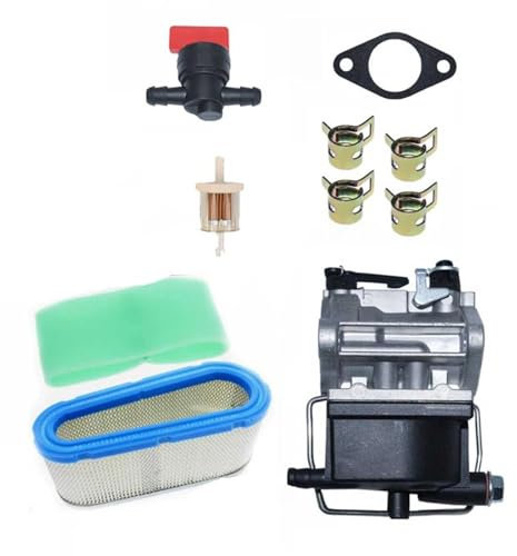 RORVECQ Kohlenhydrate Vergaser-Luftfilter-Kit Für Tecumseh OHV110 OHV115 OHV120 OHV125 OHV130 OHV135 OV358EA Traktor-Gartengeräteteile