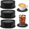 30 Pezzi Sottobicchieri in Feltro, Sottobicchieri Rotondi 10cm, Sottobicchieri Birra, Sottofondo in Feltro, Sottobicchieri Isolati, Sottobicchieri Assorbenti, Sottobicchieri per Bevande, Caffè