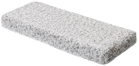 Katzen Fensterliege Fensterbank rutschfest - Katzenbett Fensterbank - Weich & Kuschelig - Fensterliege für Katzen Selbstheizende Katzendecke - Waschbarer Bezug - 60x20 cm - Asche Fell