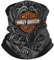 ARDZLALS Cache-cou unisexe en polaire pour homme et femme - Cache-cou Harley-Davidson coupe-vent réglable pour ski, moto, sports de plein air, course à pied, cyclisme, Noir , Taille unique