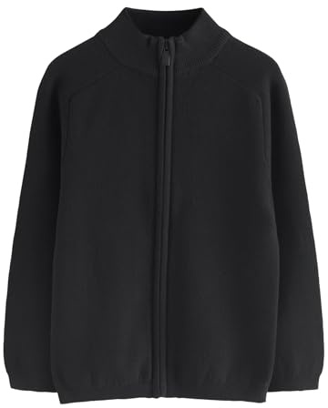 NEXT Jungen Standard Strickjacke mit durchgehendem Reißverschluss 98-176