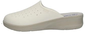 inblu Femme Madama Sabot, Blanc, 36 EU