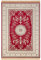 Nouristan Naveh Orient Teppich – Wohnzimmerteppich Orientalisch Kurzflor mit Fransen Vintage Orientalischer Samt-Teppich für Esszimmer, Wohnzimmer, Schlafzimmer – Rot, 160x230cm