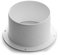 Vent Systems 100 mm Lüftungskanalverbinder Flansch gerade Lüftungsrohr Kunststoff Kanalverbinder Platte für Kühlung Heizung Lüftungssystem HVAC 10 cm