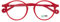 DIDINSKY Presbyopie Lesebrille oder Presbyopie Anti Blaulicht Anti Blaulicht für Männer und Frauen. Rubber Touch, flexible Bügel und entspiegelte Gläser. Cherry +2.5 - UFFIZI BIO