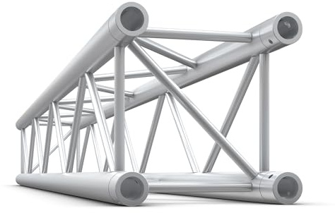 Milos Pro-30 Square G Truss - Straight - Heavy Duty QTVU4000-4000 mm - heavy duty - silver - G