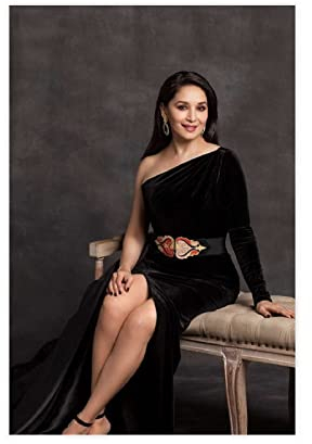 AIPHE Leinwand Wandkunst Malerei Madhuri Dixit 4 Poster und Wandkunstdrucke Moderne Wohnkultur für Familienschlafzimmer 50x70cm Kein Rahmen
